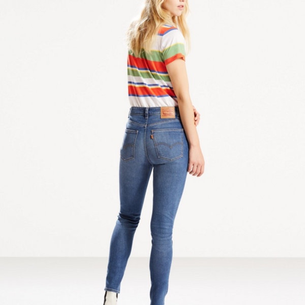Levis 721  vintage high rise skinny jeans